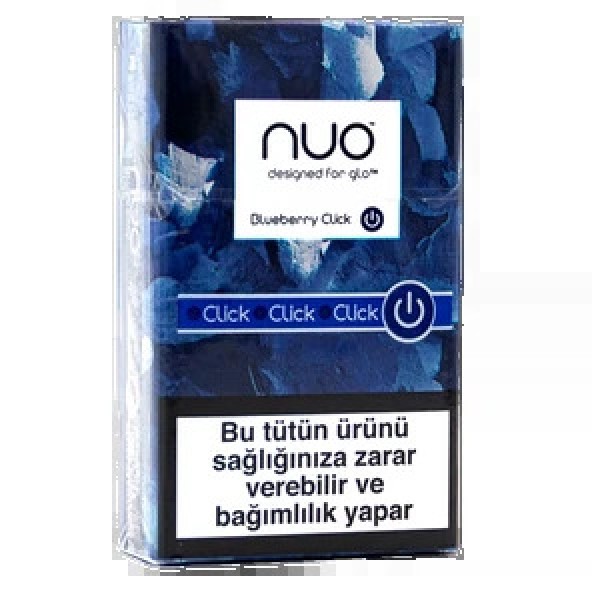 GLO Nuo Blueberry Click Sigara