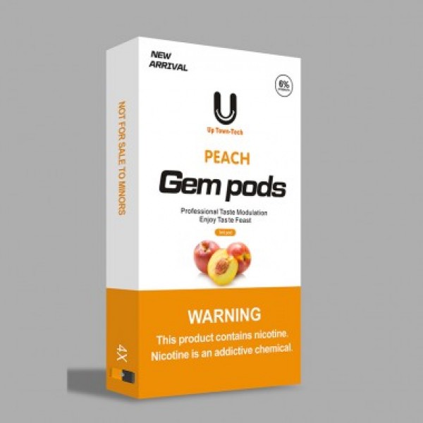 GEM pods Peach