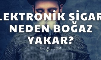 Elektronik Sigara Neden Boğaz Yakar?