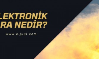 Elektronik Sigara Nedir?