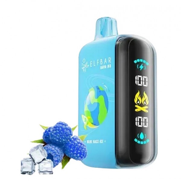 Elf Bar RAYA D3 25000 Blue Razz Ice