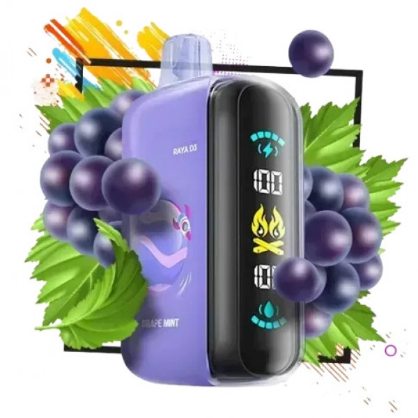 Elf Bar RAYA D3 25000 Grape Mint