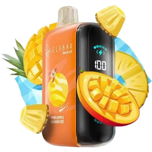 Elf Bar RAYA D3 25000 Pineapple Mango Ice