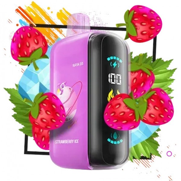 Elf Bar RAYA D3 25000 Strawberry Ice