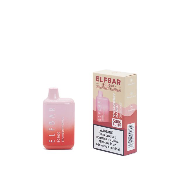 ELFBAR PC5000 PUFF STRAWBERRY MANGO