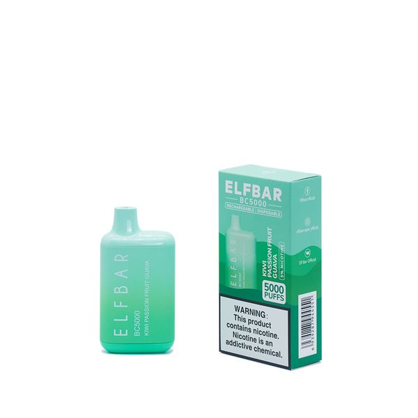 ELFBAR PC5000 PUFF KİWİ PASSİON FRUİT GUAVA