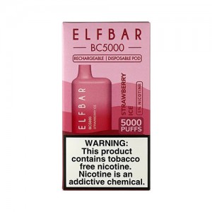 ELFBAR PC5000 PUFF STRAWBERRY İCE