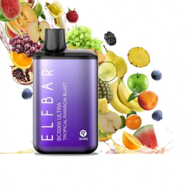 ELFBAR BC5000 ULTRA PUFF TROPİCAL RAİNBOW BLAST