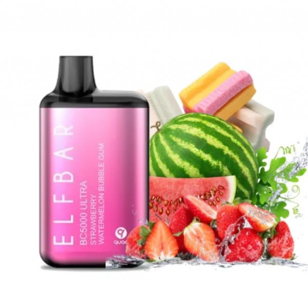 ELFBAR BC5000 ULTRA WATERMELON BUBBLE GUM