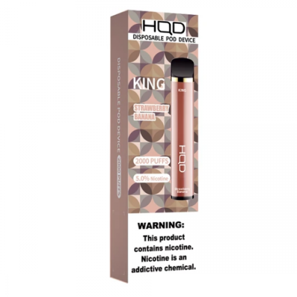 HQD KİNG STRAWBERRY BANANA